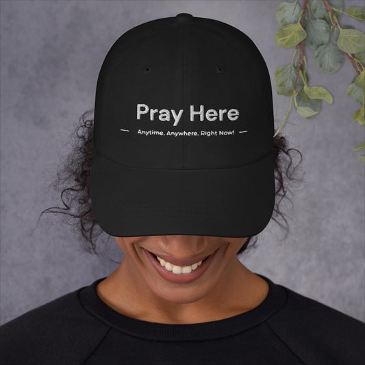 "PRAY HERE MERCH" Cap