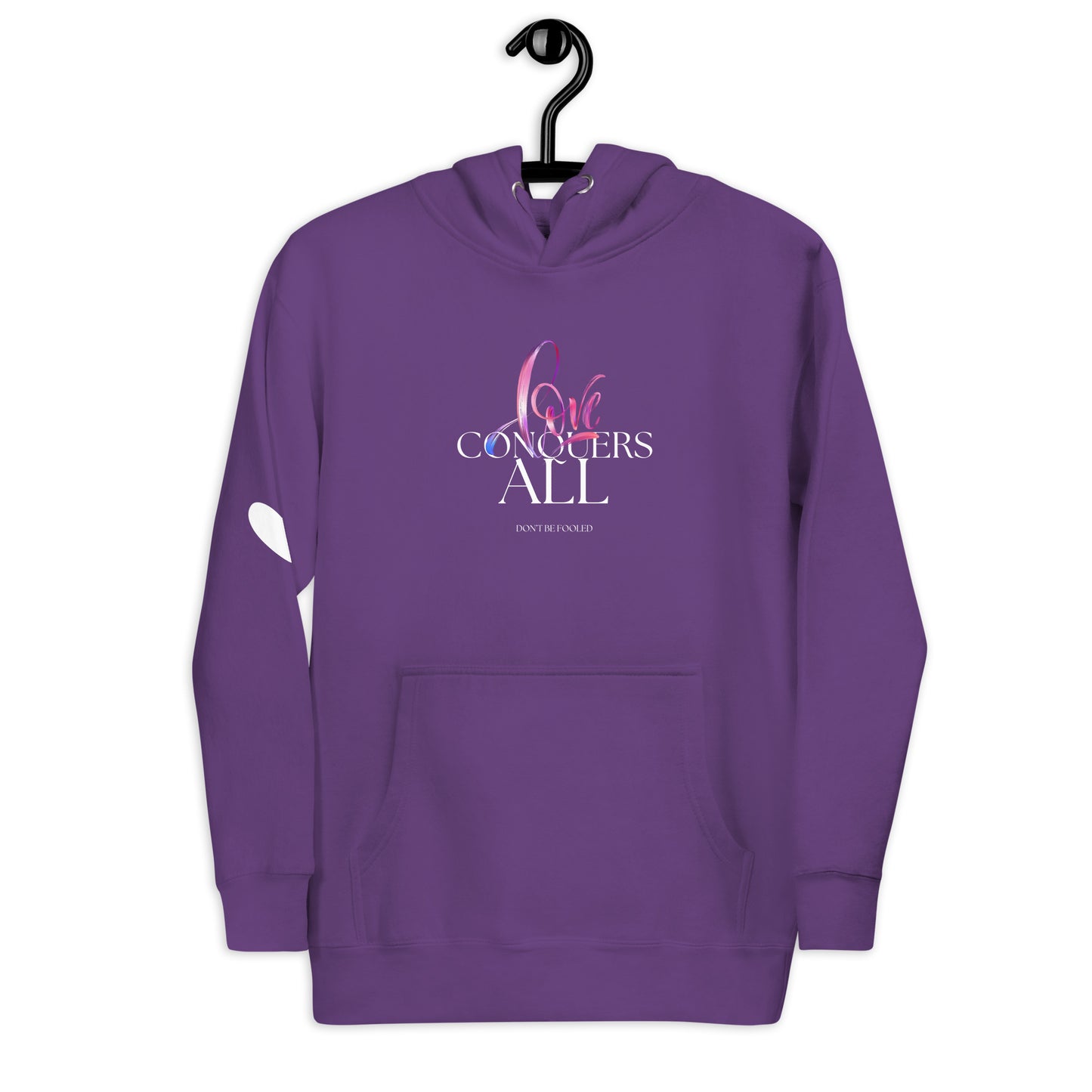 " LOVE CONQUERS ALL"  Hoodie