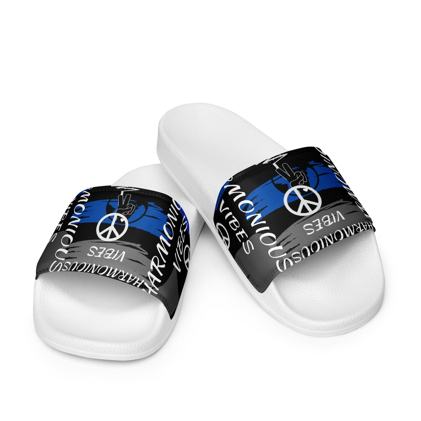 "HARMONIOUS GRAFFITI" Men’s slides