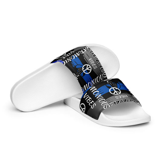 "HARMONIOUS GRAFFITI" Women's slides