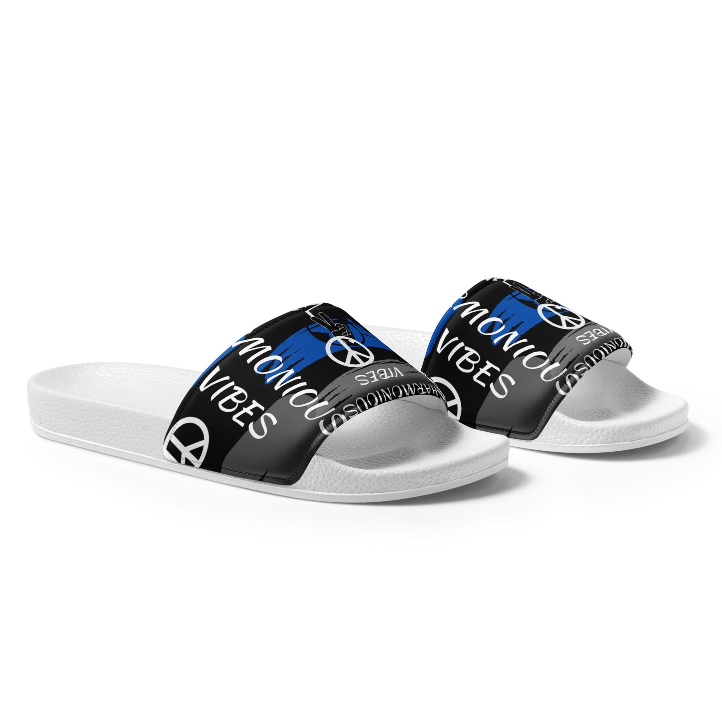 "HARMONIOUS GRAFFITI" Women's slides